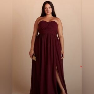 NWT Birdy Grey Grace Convertible Dress in Cabernet